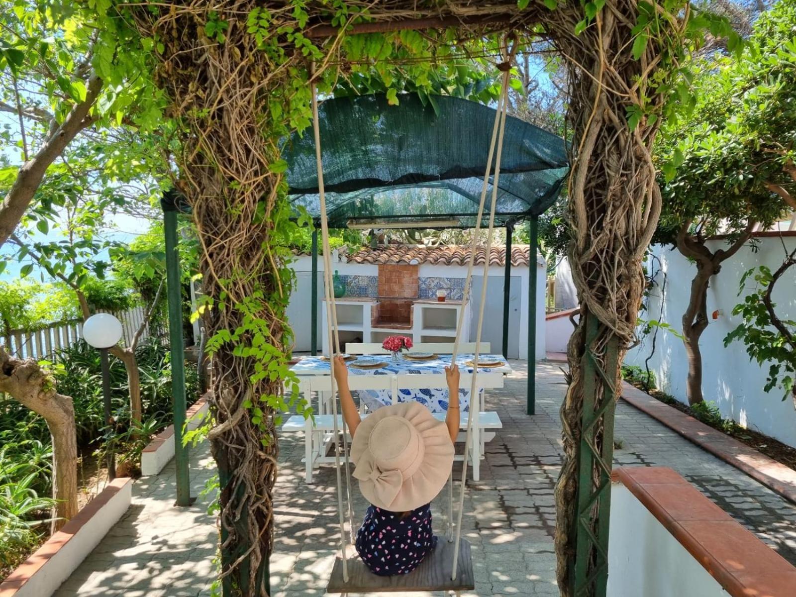 Appartamento In Villa Direttamente Sul Mare-Villa Rubino Capo Rizzuto Exterior foto